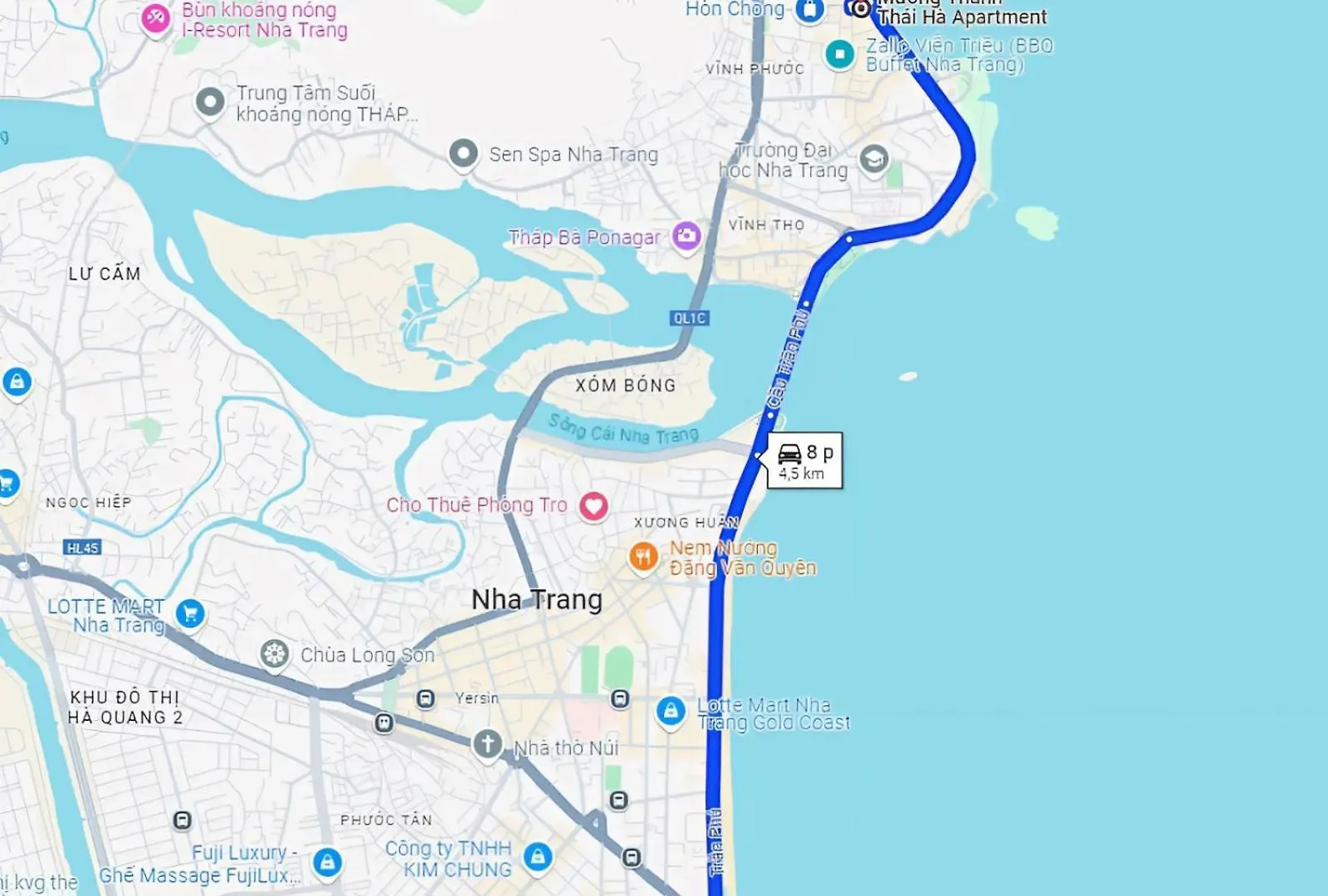 Oceanus Mt Vien Trieu Thai Ha Hotel & Apartment Nha Trang
